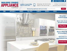 Tablet Screenshot of builderssource.com